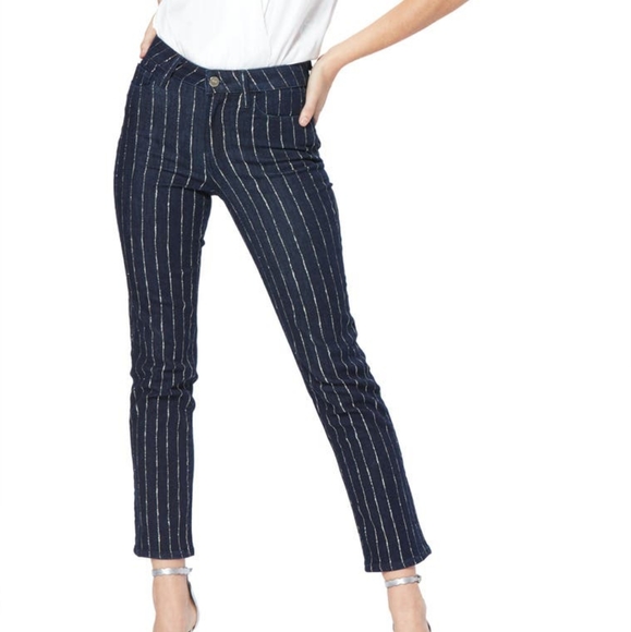 PAIGE Denim - NWOT RARE Paige Hoxton High Waist Metallic